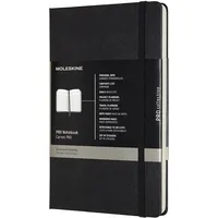 Moleskine Professionelles Notizbuch (Large, Hard Cover) Schwarz