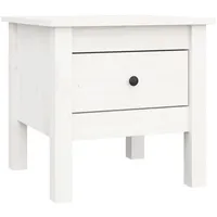 VidaXL Beistelltisch Kiefer weiß 40 x 40 x 39