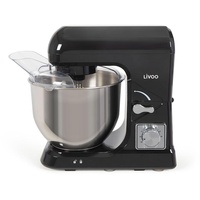 LIVOO Rührmaschine, Küchenmaschine, Schwarz