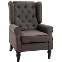Homcom Ohrensessel Polyester 76 x 86 x 108 cm
