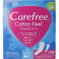 Carefree Slipeinlagen Cotton Feel Flexiform mit Frischeduft 56 St.