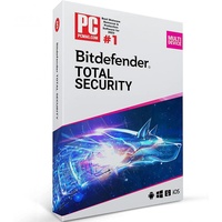 Bitdefender Total Security & Premium VPN, 3 Geräte -