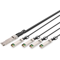 Digitus 40G QSFP+ to 4XSFP+ Direct Attach Cable 3m