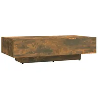VidaXL Couchtisch Räuchereiche 100x49,5x31 cm Holzwerkstoff