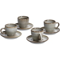 Zeller Espresso-Set 8-tlg. beige