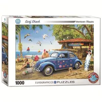 Eurographics 6000-5683 - VW Beetle Surf Shack, Puzzle, 1.000