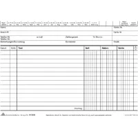 RNK Kontokorrentkarten 115350 weiß VE=100 Stück