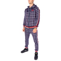 Lonsdale Orbost Trainingsanzug - Navy / Red / White