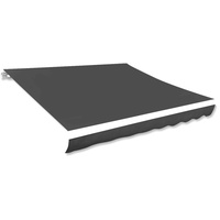 VidaXL Markisenbespannung Canvas Anthrazit 400x300 cm