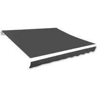 VidaXL Markisenbespannung 400 x 300 cm silber