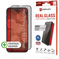Displex Privacy Glas für Apple iPhone 13/13 Pro/14
