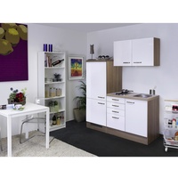 Flex-Well Küchenzeile 160 cm - weiss