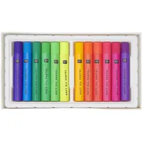 Rico Design Ölpastellkreide Neonfarben, 12 Farben