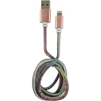 LC-POWER LC-C-USB-Lightning-1M-4 Lightning-Kabel Mehrfarbig