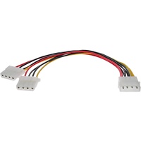 InLine Strom Y-Kabel intern, 1x (5,25") an 2x (5,25"),