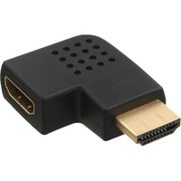 InLine HDMI Adapter, Stecker / Buchse, seitlich links gewinkelt,
