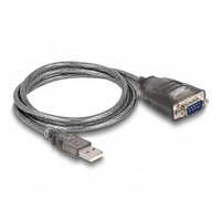 DeLock Adapter USB 2.0 Typ-A zu 1 x Seriell