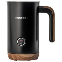 Concept Milchaufschäumer NM4100/NM4101, 500 W, 3 Betriebsmodi Edelstahl Weiß/Schwarz