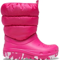Crocs Classic Neo Puff Boot Kids Rosa