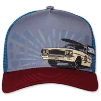 Coastal - Low Car (Grey/Wine) - Trucker Cap Meshcap