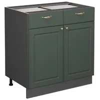 Vicco Küchenunterschrank Fame-Line 80 cm ohne Arbeitsplatte