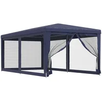 VidaXL Partyzelt 319237 3 x 6 m blau inkl.