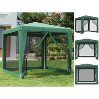 VidaXL Partyzelt 2,5 x 2,5 m grün inkl. 4