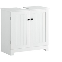 SoBuy Waschbeckenunterschrank Weiß bht ca: 60x60x29cm