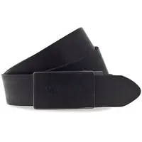 Mustang Herrengürtel Leder 3,5 cm Schwarz 120