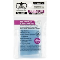Ultimate Guard Premium Soft Sleeves für Brettspielkarten Mini American