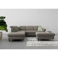 Sit&more Ecksofa SIT & MORE "Maggiore L-Form", braun (schlamm),