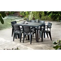 KETER Gartenstuhl grau 58,5x61,5x79 cm
