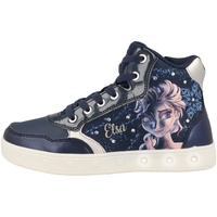 GEOX Mädchen J Skylin Girl Sneakers, Navy Platinum, 27