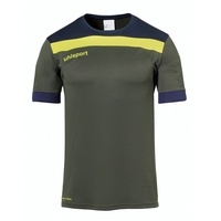 Uhlsport Herren Offense 23 Trikot dark olive/marine/fluo ge, L