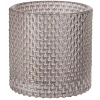 Duni Kerzenhalter Ripple 80 x Ø 70 mm Granite
