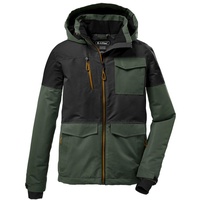 KILLTEC Jungen Outdoorjacke Funktionsjacke mit Kapuze und Schneefang KOW