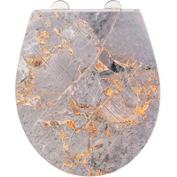 Wenko WC-Sitz Grey Marble