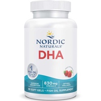 Nordic Naturals DHA, 830 mg Erdbeergeschmack 90 softgels