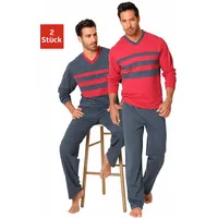 LE JOGGER Pyjama LE JOGGER "Schlafanzug für Herren", Herren,