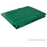 Silverline Robuste Abdeckplane 3 x 4 m