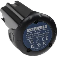EXTENSILO Akku kompatibel mit Hitachi / Hikoki db 3DL