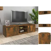 VidaXL TV-Schrank Räuchereiche 140x40x35,5 cm Holzwerkstoff