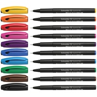 Schneider Topliner 967 Fineliner (Strichstärke 0,4 mm) 10er Etui