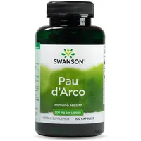 Swanson Pau d'Arco 500 mg 100 Kapseln
