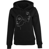 Mister Tee Miss Tee One Line Fit Kapuzenpullover Black