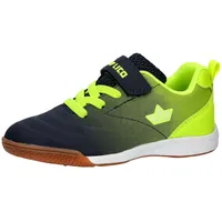 LICO Unisex Kinder Marlin Vs Hallenturnschuhe, Marine Lemon, 40