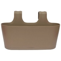 ENGELLAND® ENGELLAND 1 x Blumenkasten zum Auf-Hängen, Farbe: Braun,