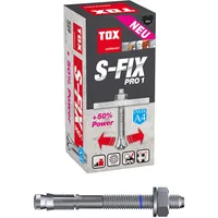 TOX Bolzenanker S-Fix Pro 1 A4 M12x110/10 mm
