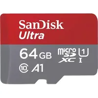 SanDisk Ultra microSDXC 64GB, UHS-I U1, A1, Class 10