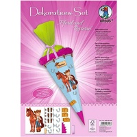 Ursus Deko Set Schultüte Easy Line "REGENBOGEN" - ab